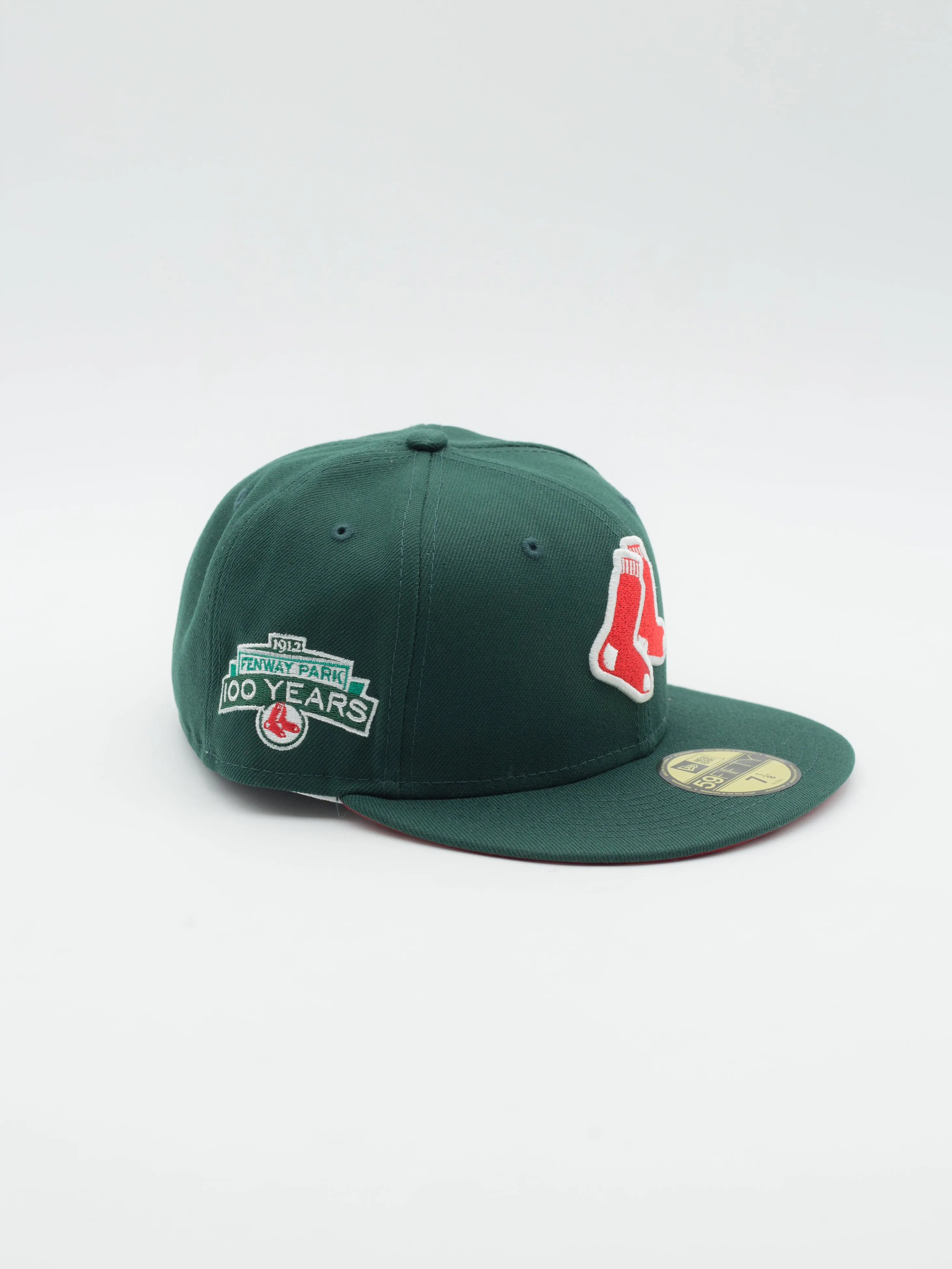 59Fifty 100 Years Red Sox Boston Green