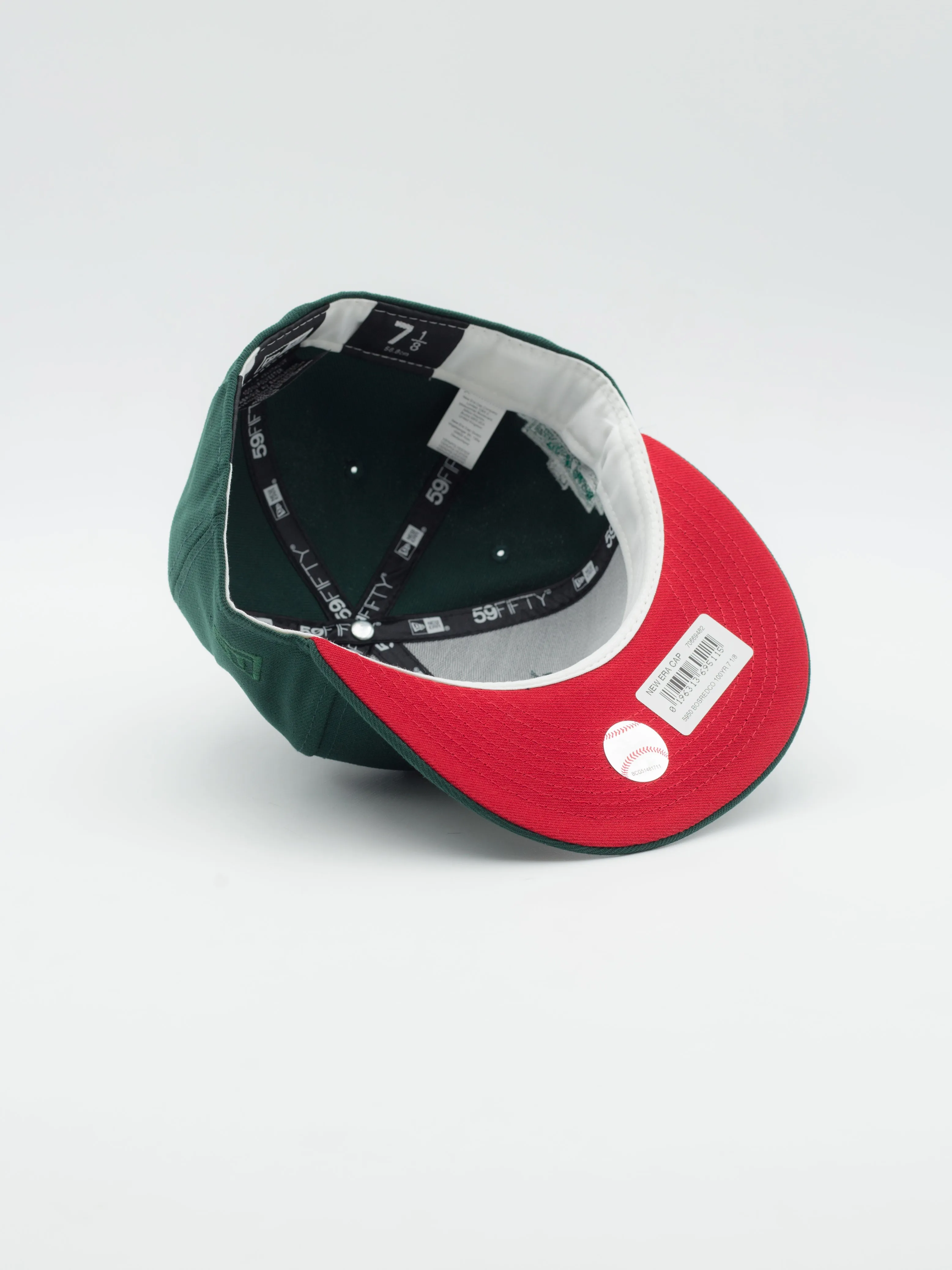 59Fifty 100 Years Red Sox Boston Green