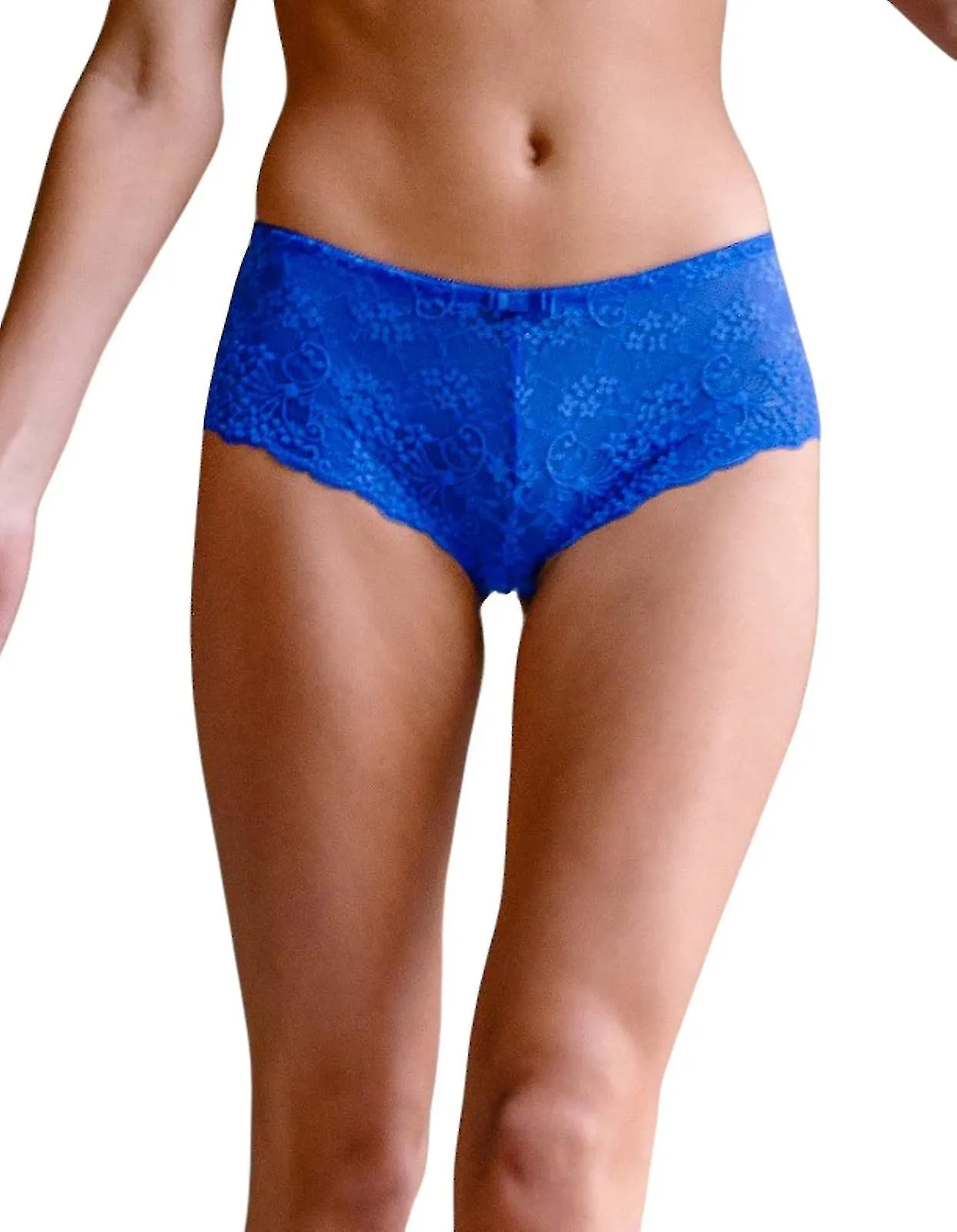 67121-c Breve #yg de encaje azul real para mujer