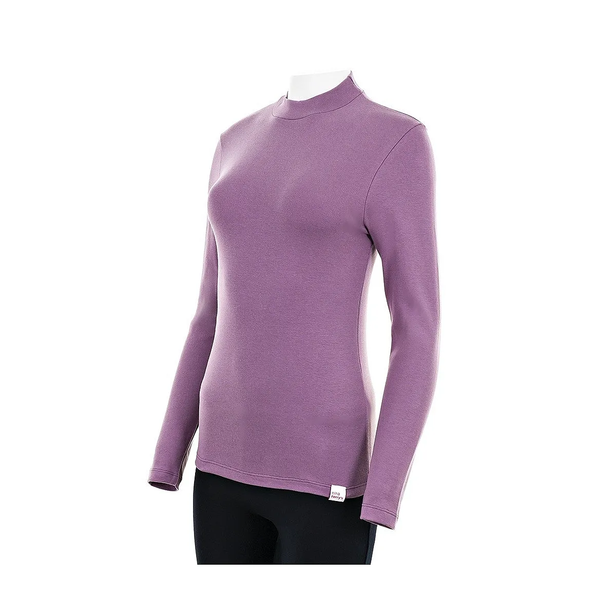 7997 HIGH COLLAR LONG SLEEVE TSHIRT