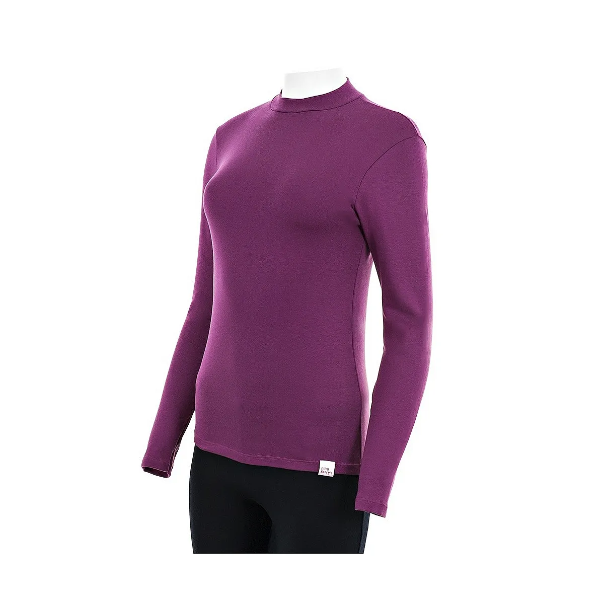 7997 HIGH COLLAR LONG SLEEVE TSHIRT