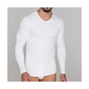 9269 ADAPTABLE FABRIC LONG SLEEVE UNDERSHIRT. V NECK