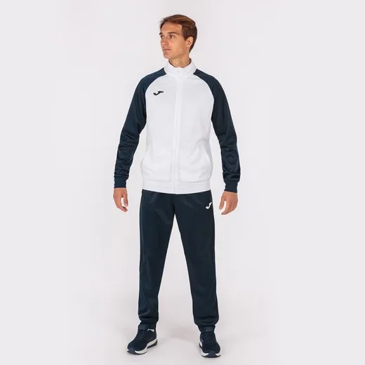 Academy Iv Tracksuit White Navy