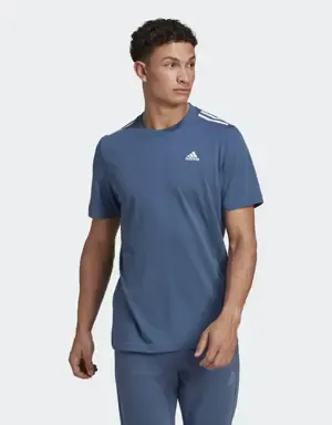 Adidas Camiseta Cotton 3 bandas