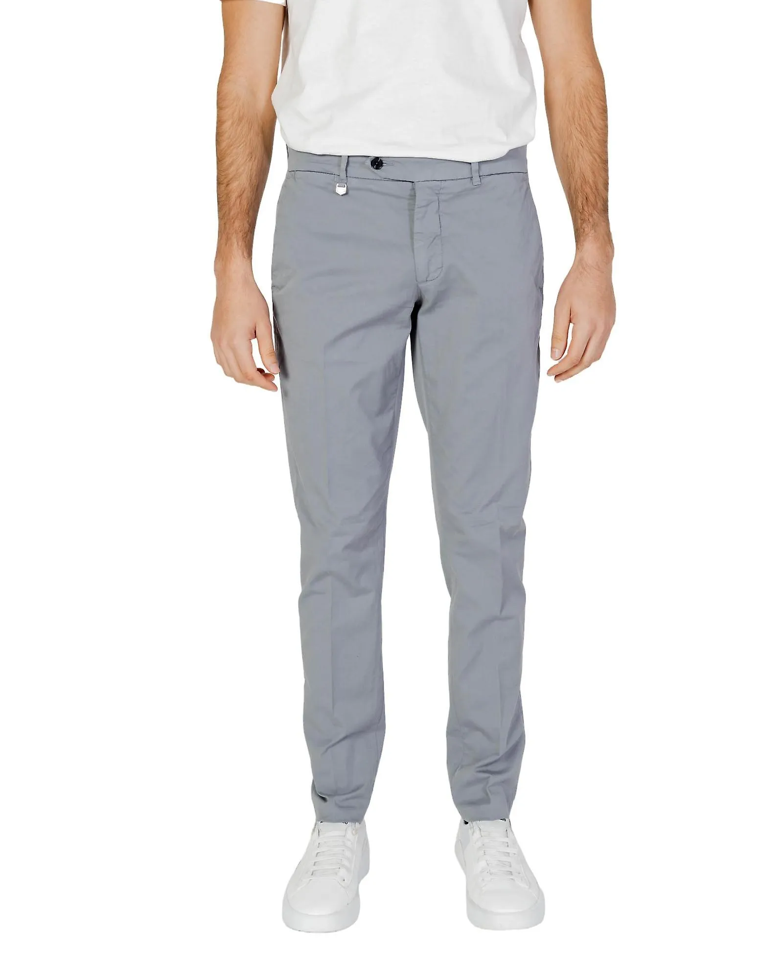 Antony Morato Cotton Blend Trousers with Front and Back Pockets