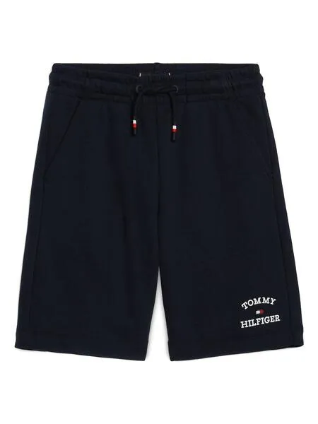 Bermudas Tommy Hilfiger TH Logo Marino Para Niño