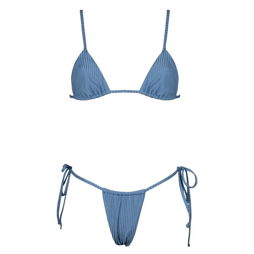 Bikini Ozarpure Razo Ocean Cortina Para Mujer