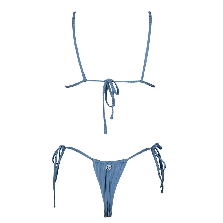 Bikini Ozarpure Razo Ocean Cortina Para Mujer