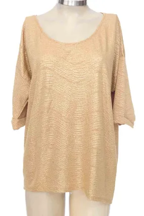 Blusa color Dorado - Zara