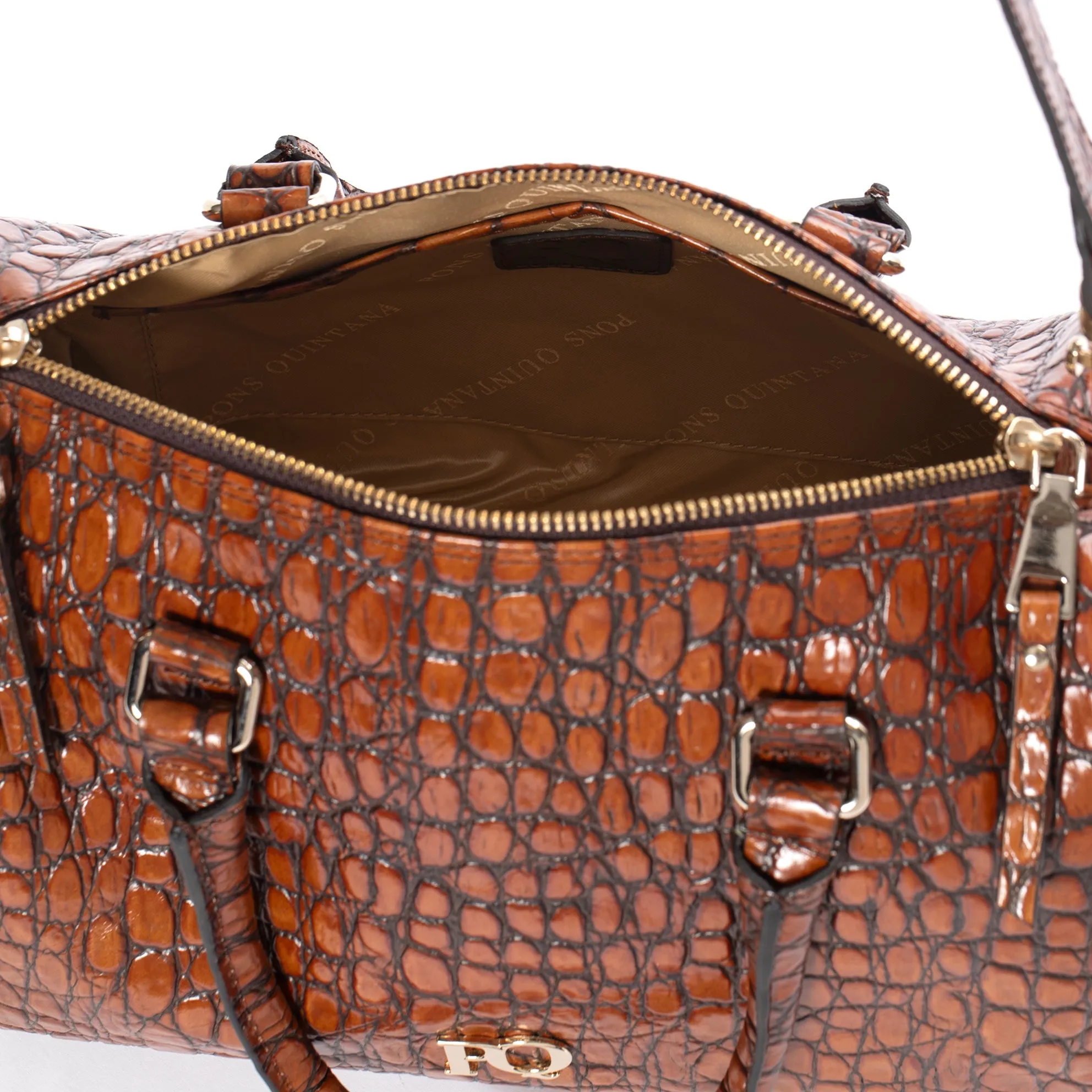 BOLSO DE MANO V183 COCONUT CUERO