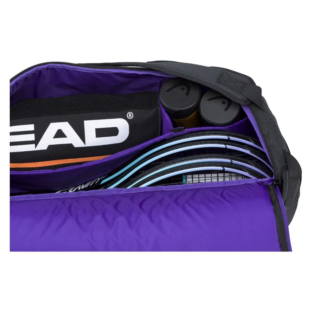 Bolso Tenis Head Gravity r-PET Sport Bag Negro 