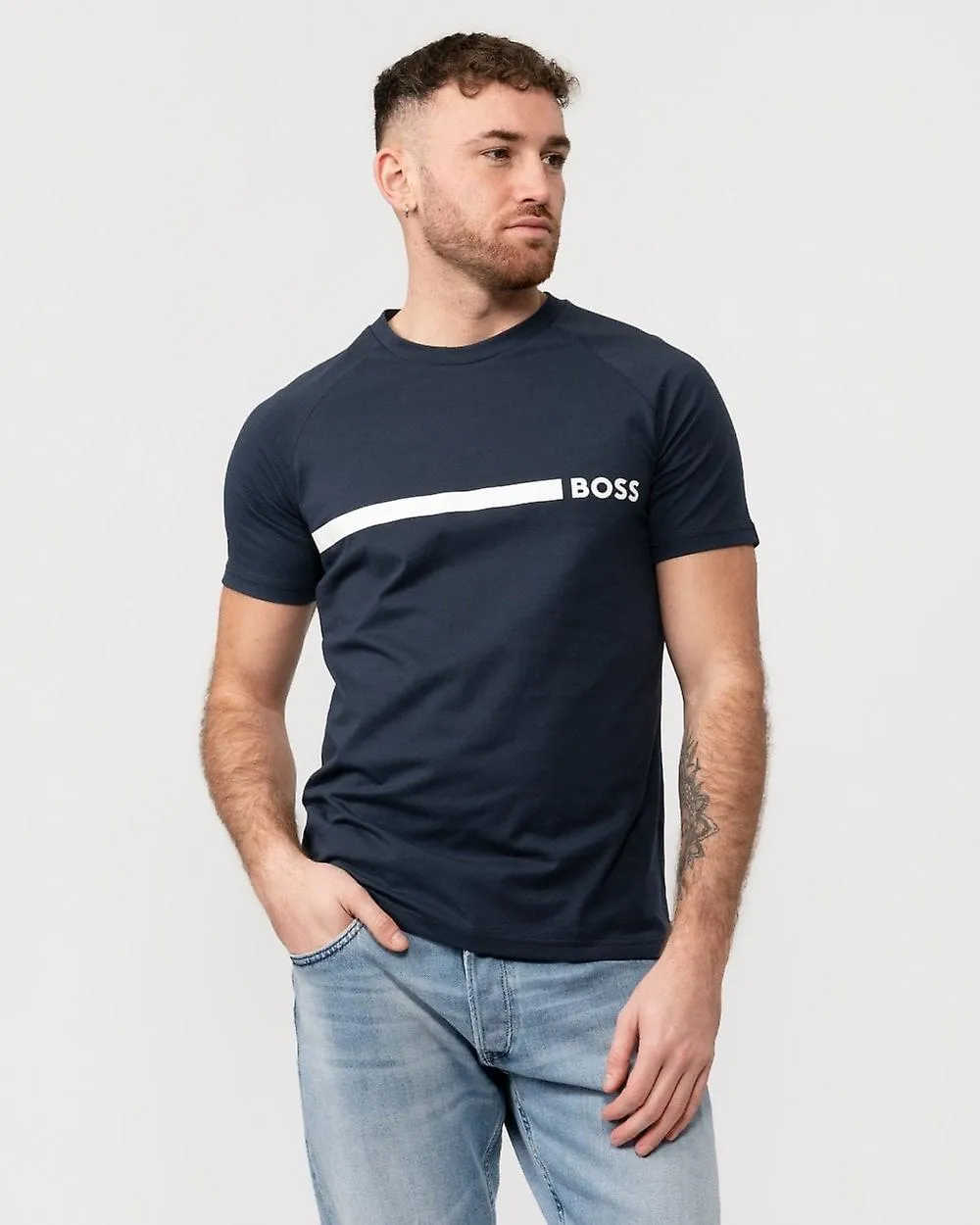 BOSS Orange Camiseta de playa BOSS Orange Slim Fit para hombre