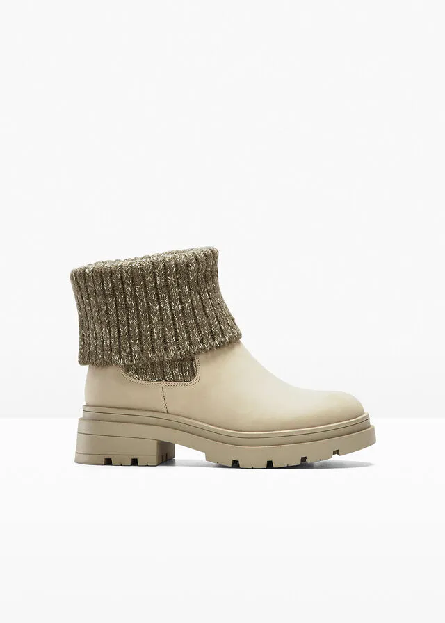 Botas Beige