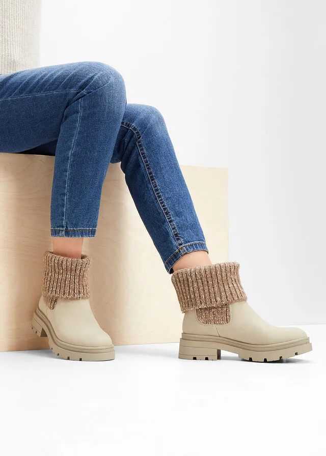 Botas Beige