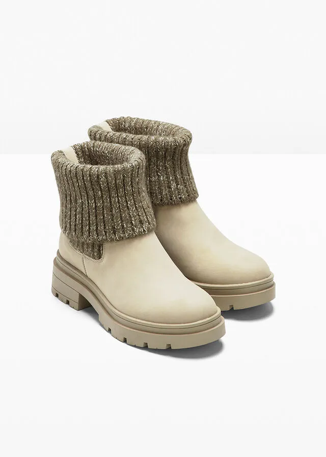 Botas Beige