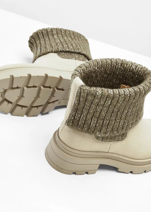 Botas Beige