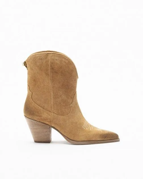 Botas Cowboy PROF 10123P Camel