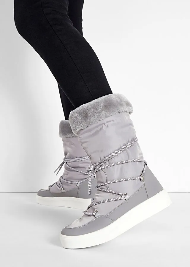 Botas Gris