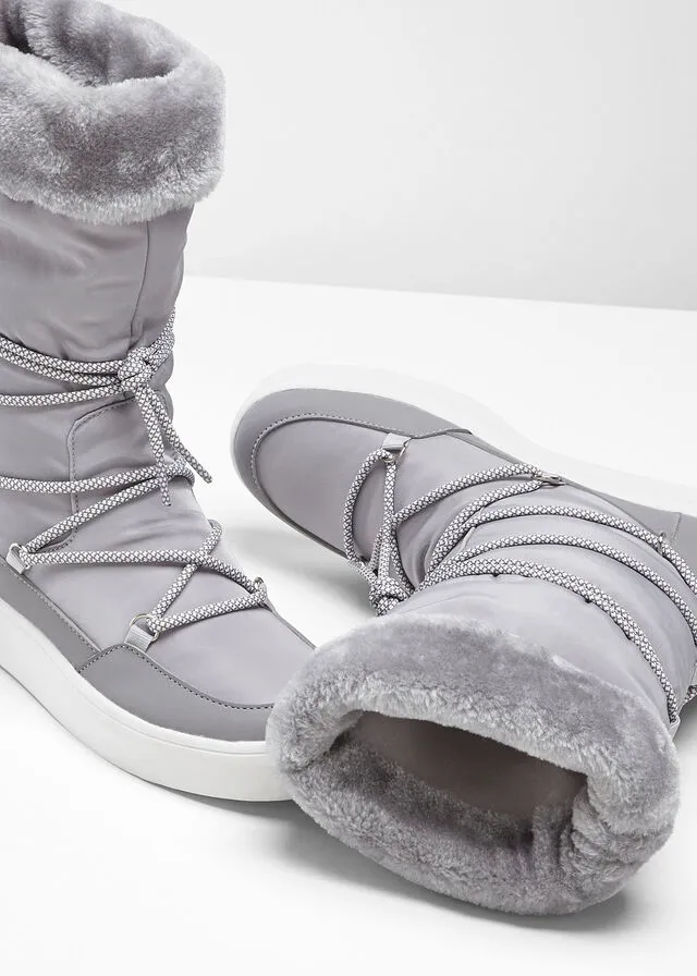 Botas Gris