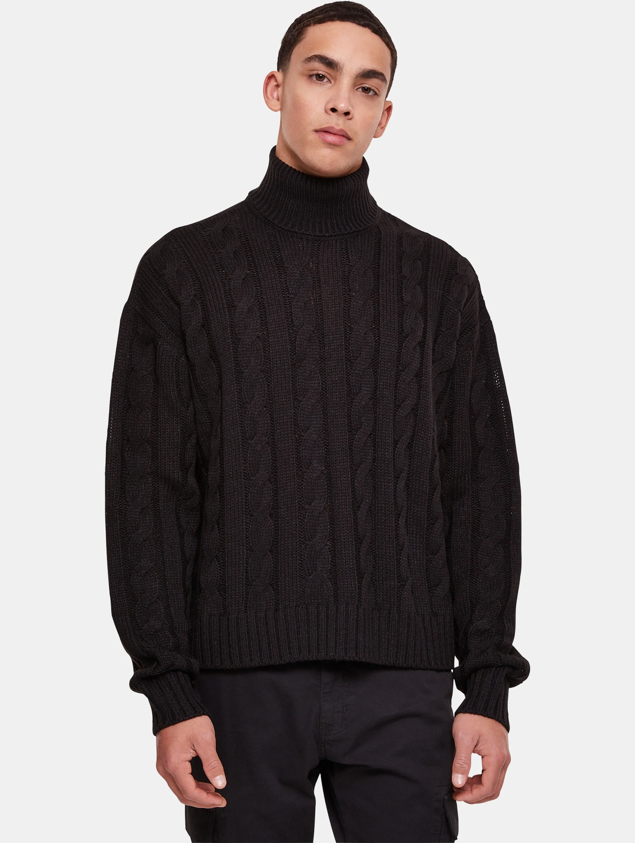 Boxy Roll Neck