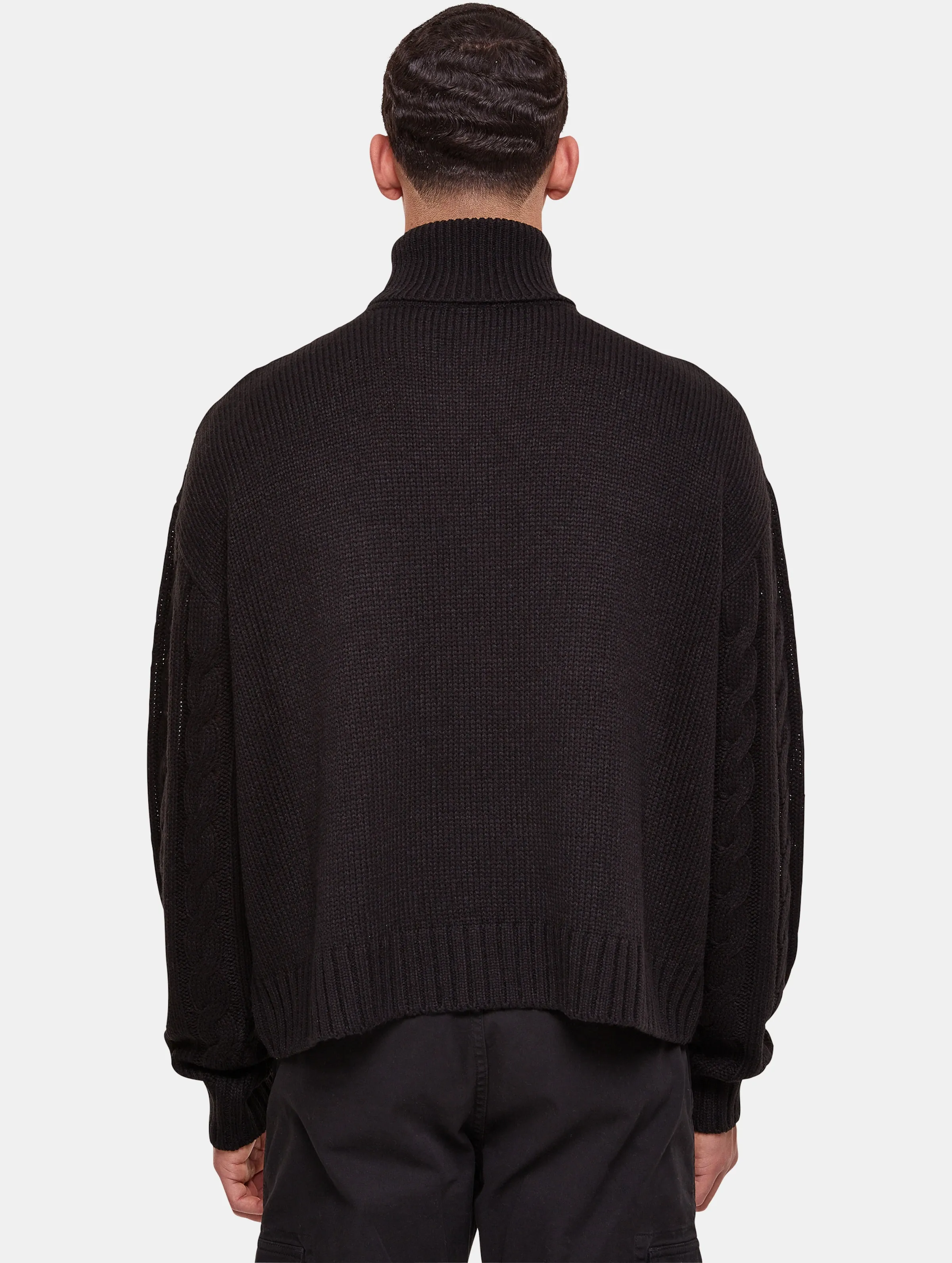 Boxy Roll Neck