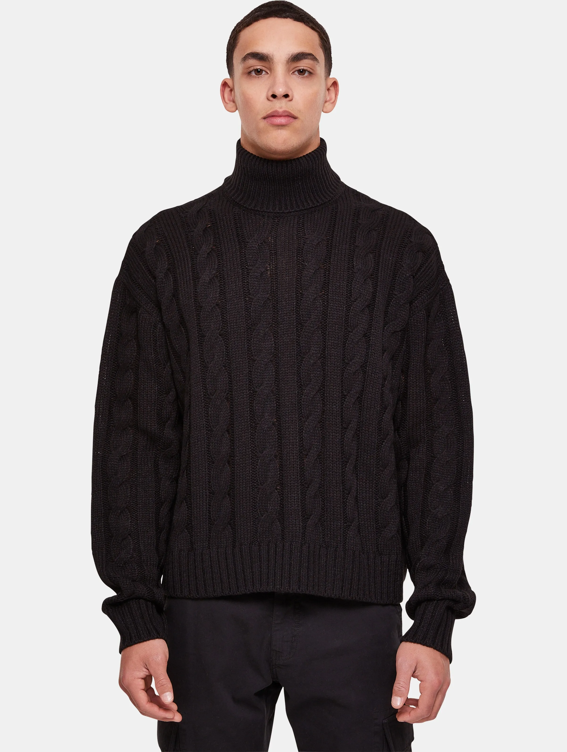 Boxy Roll Neck