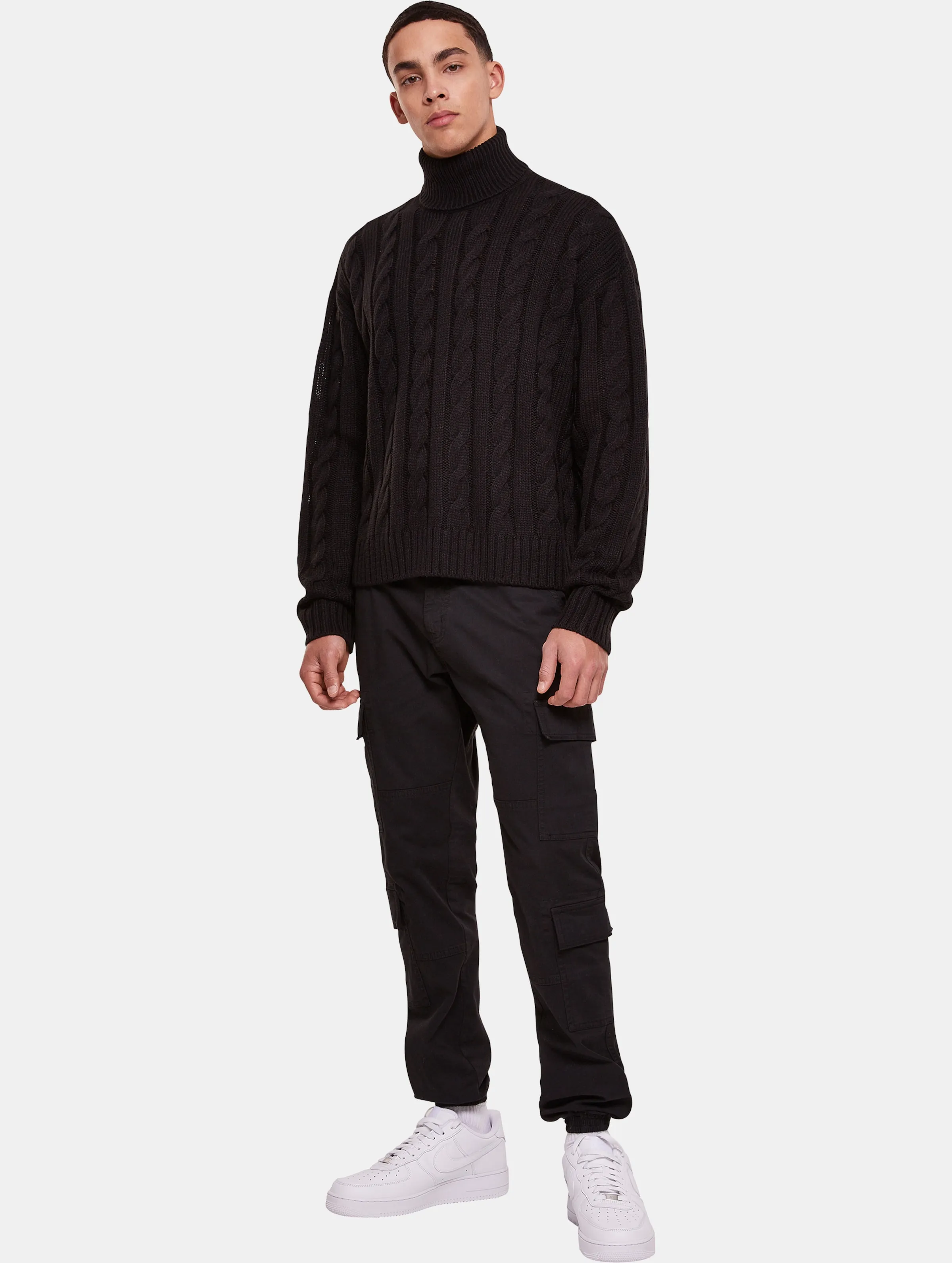 Boxy Roll Neck