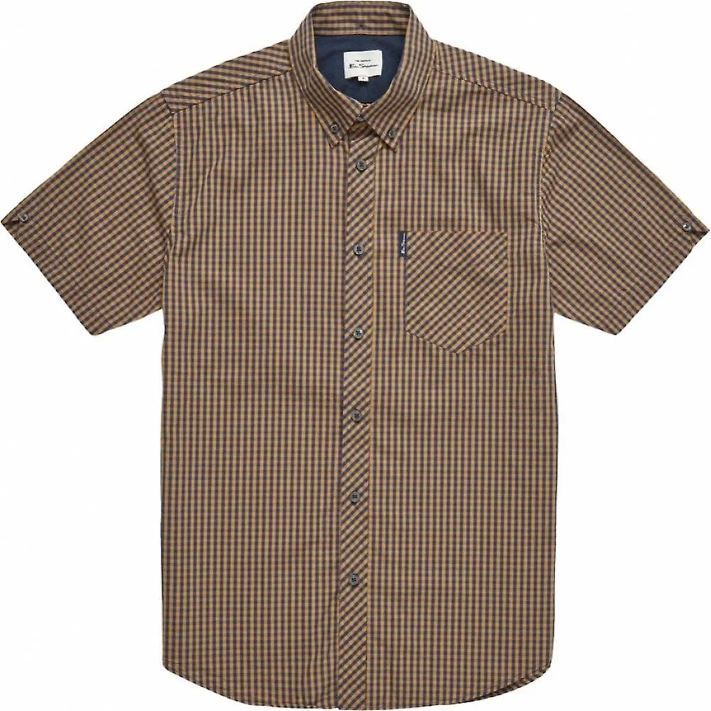 Camisa de manga corta BEN SHERMAN Ben Sherman Signature Core Gingham para hombre