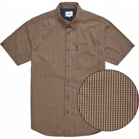 Camisa de manga corta BEN SHERMAN Ben Sherman Signature Core Gingham para hombre