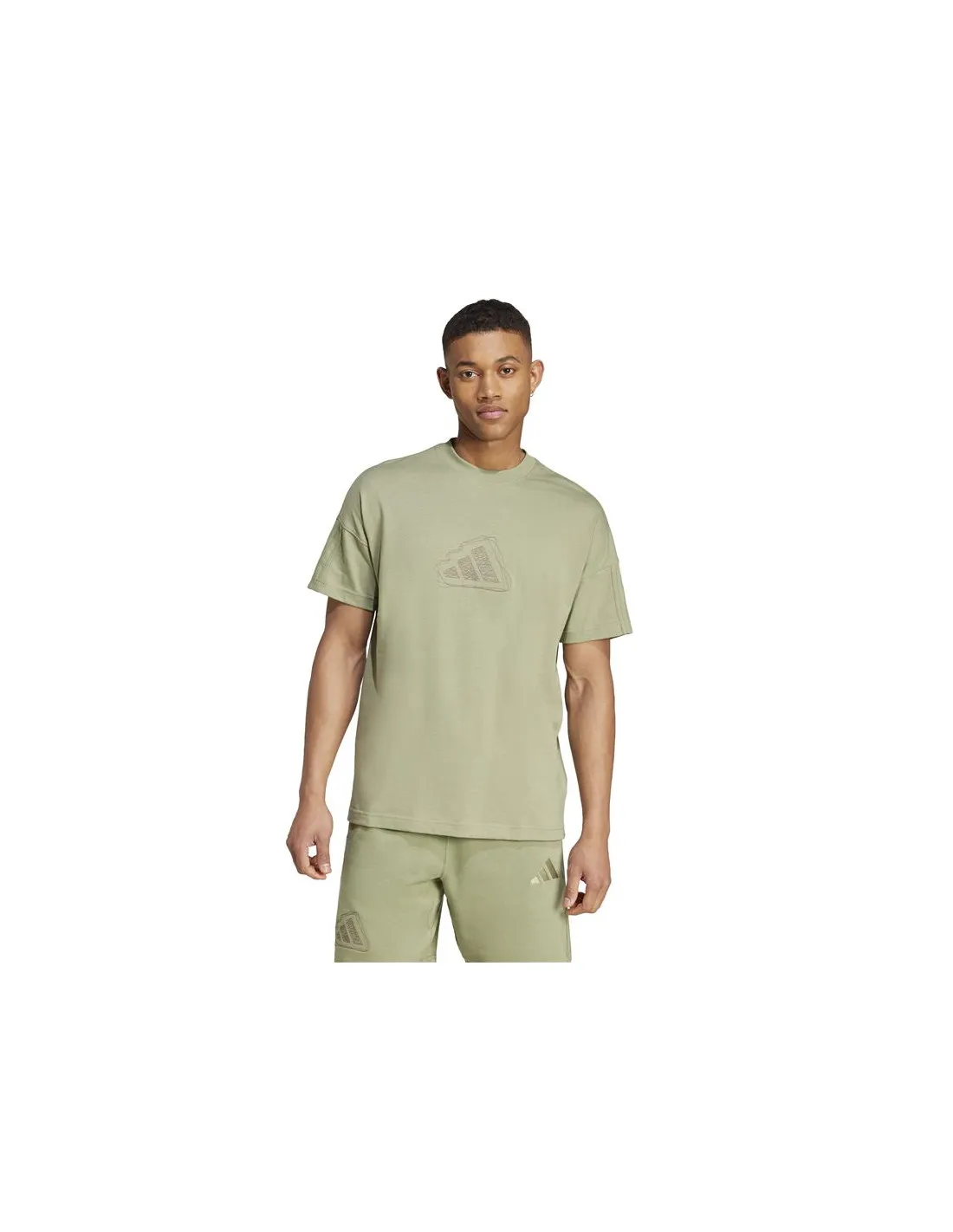 Camiseta adidas All Szn Graphic Seasonal Hombre Verde