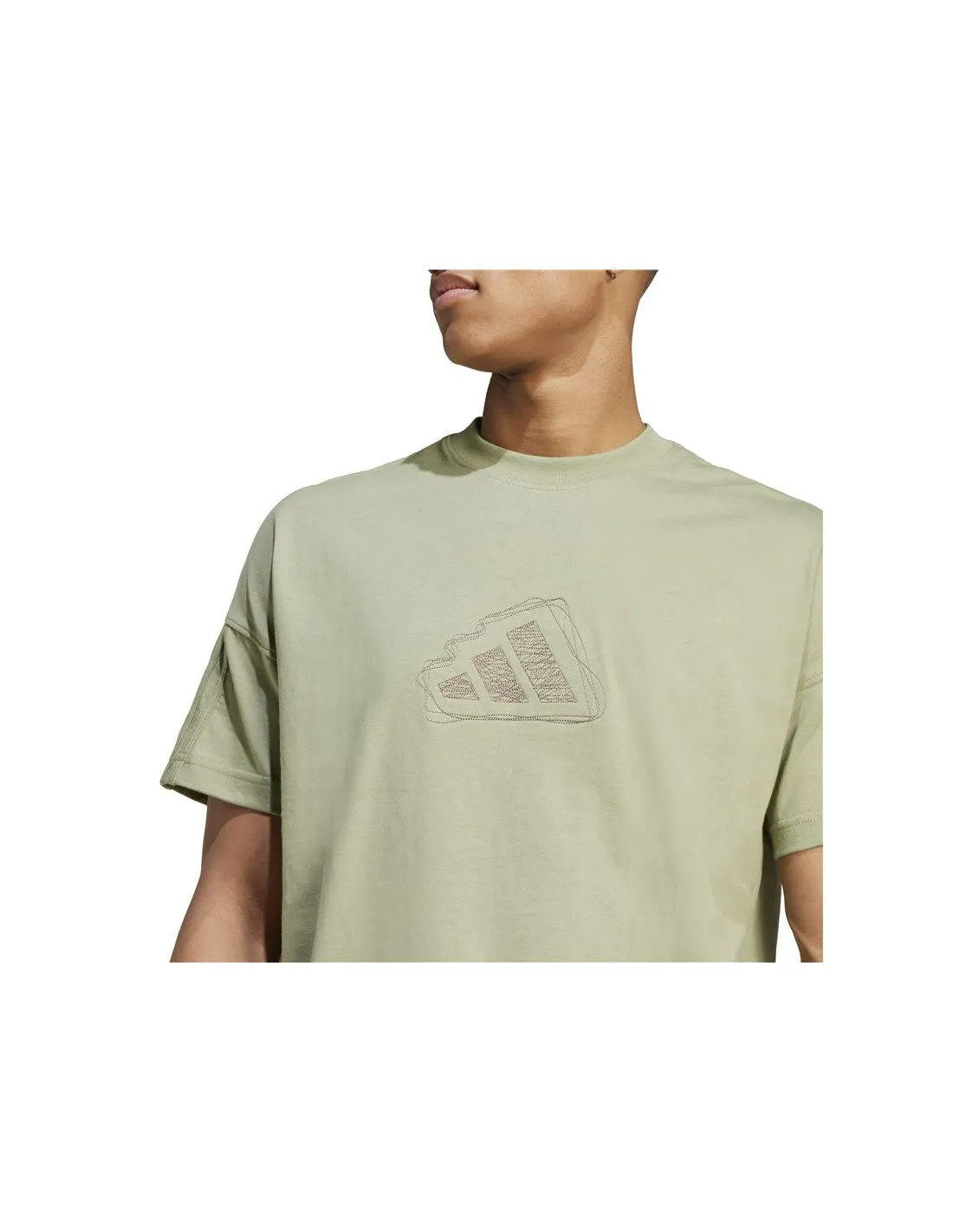 Camiseta adidas All Szn Graphic Seasonal Hombre Verde