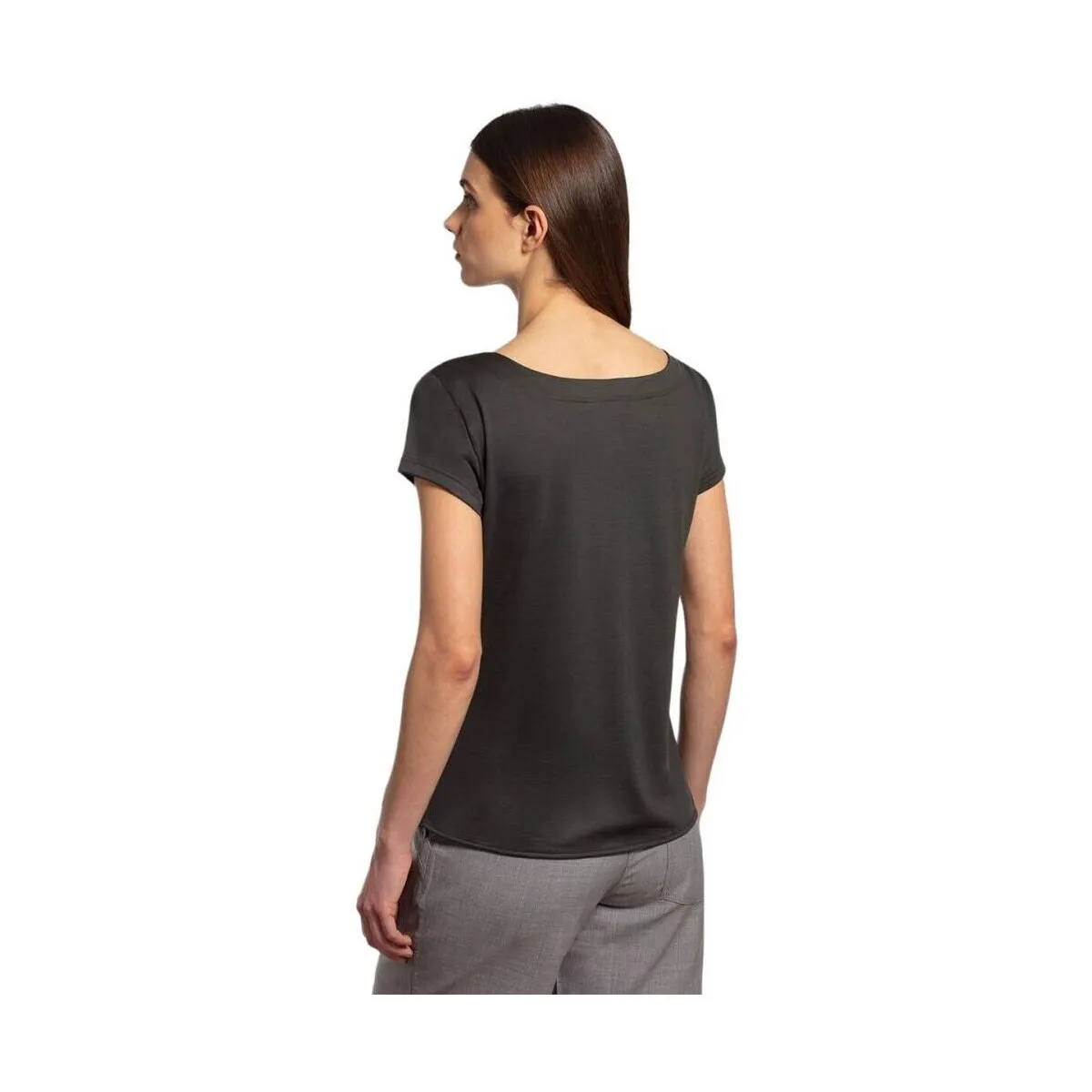 Camiseta Ava Merino 140 Mujer Dark Green