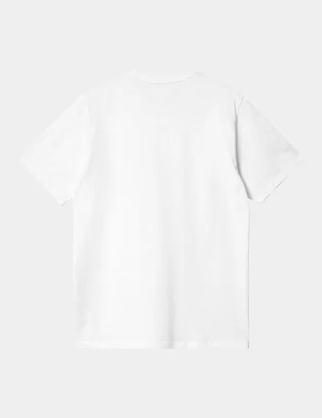 CAMISETA CARHARTT MADISON  WHITE / BLACK