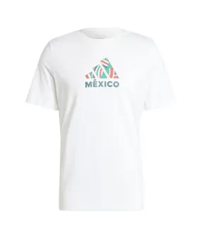 Camiseta de Fútbol adidas Football Mexico Fan Graphic Hombre Blanco