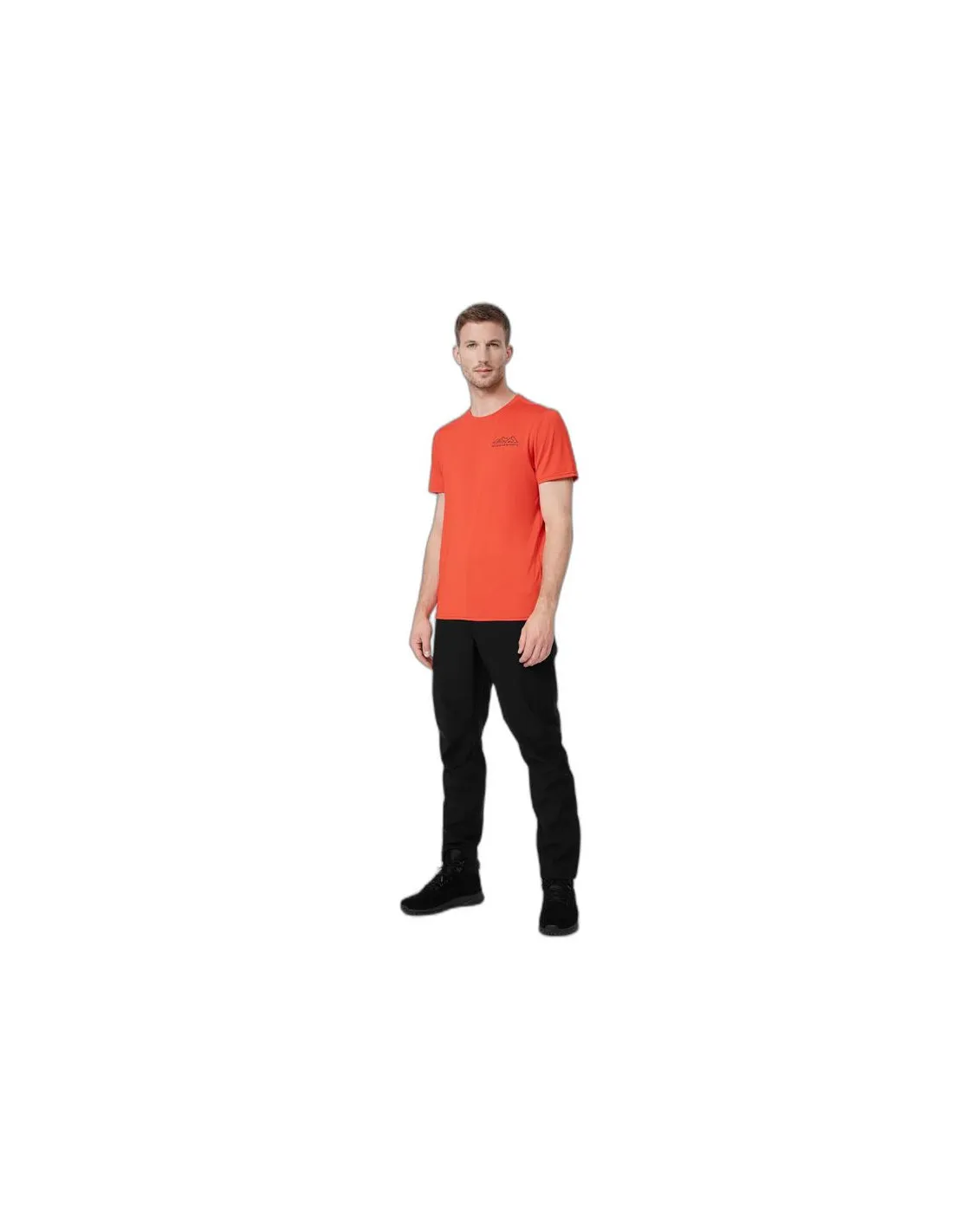 Camiseta de Montaña 4F Fnk M209 Hombre Rojo