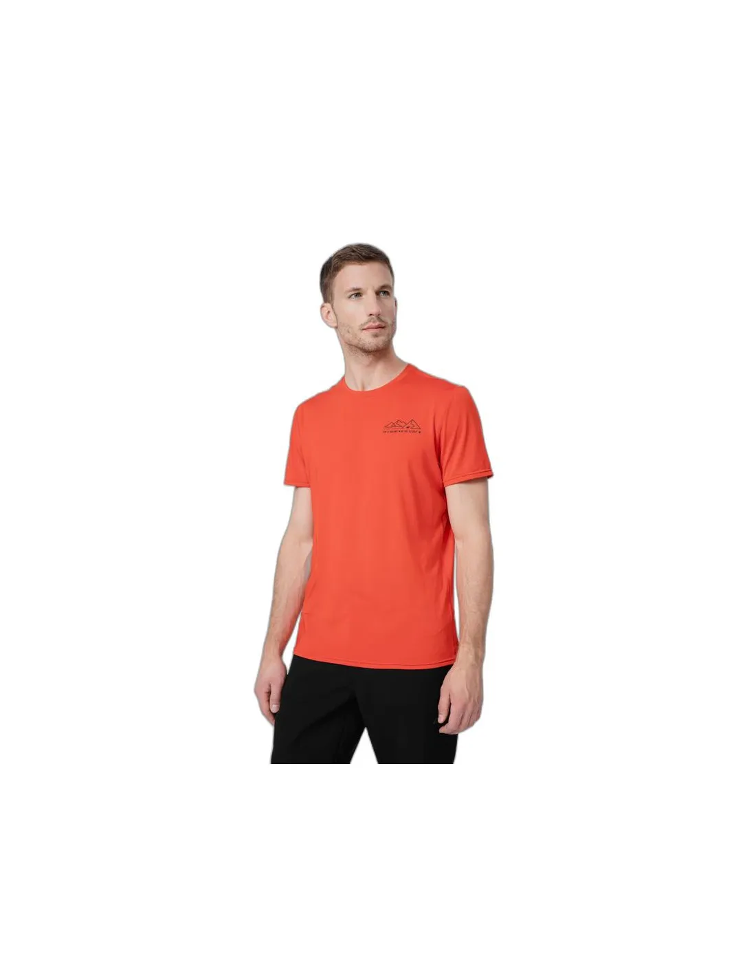 Camiseta de Montaña 4F Fnk M209 Hombre Rojo