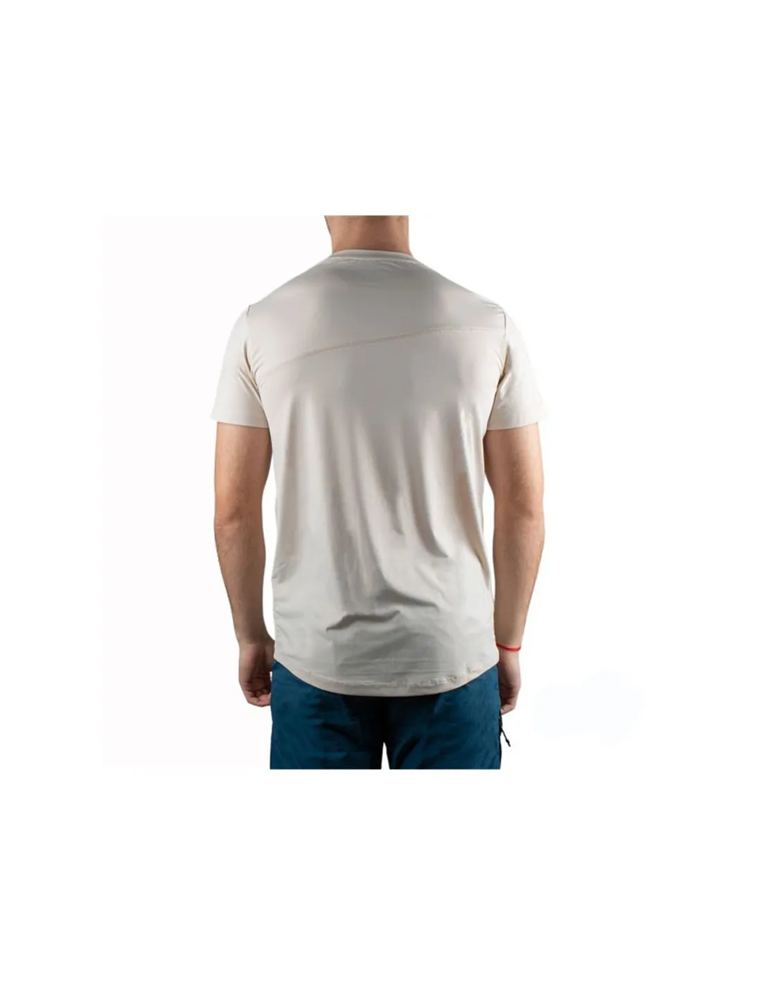 Camiseta de Montaña +8000 Uvero Beige Hombre