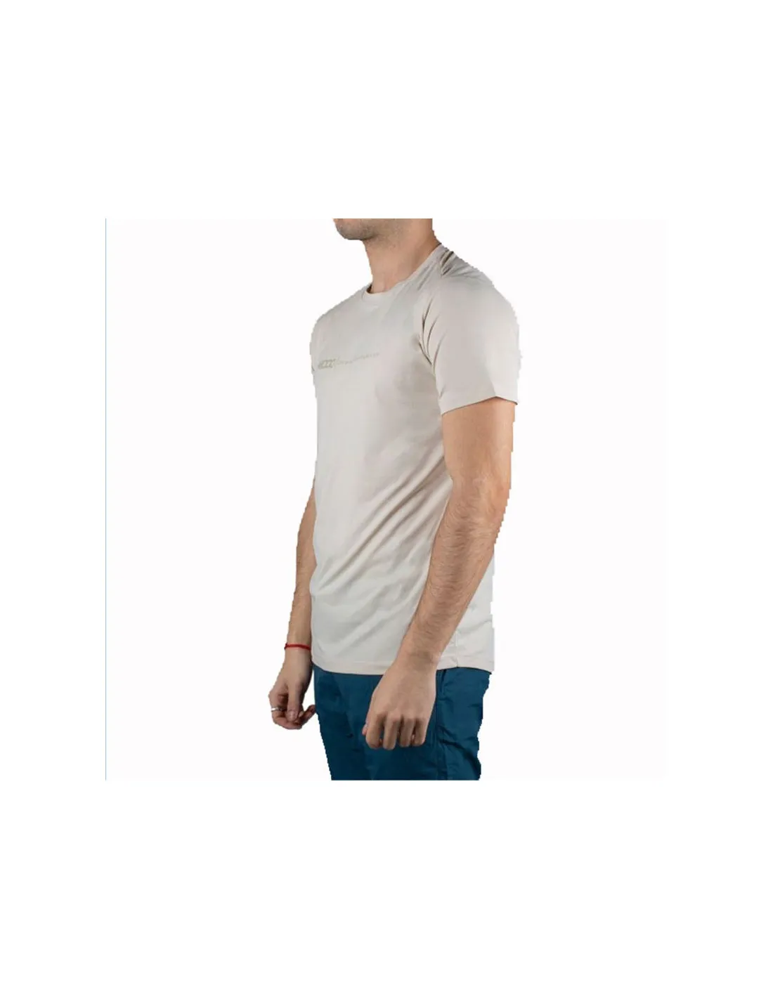 Camiseta de Montaña +8000 Uvero Beige Hombre