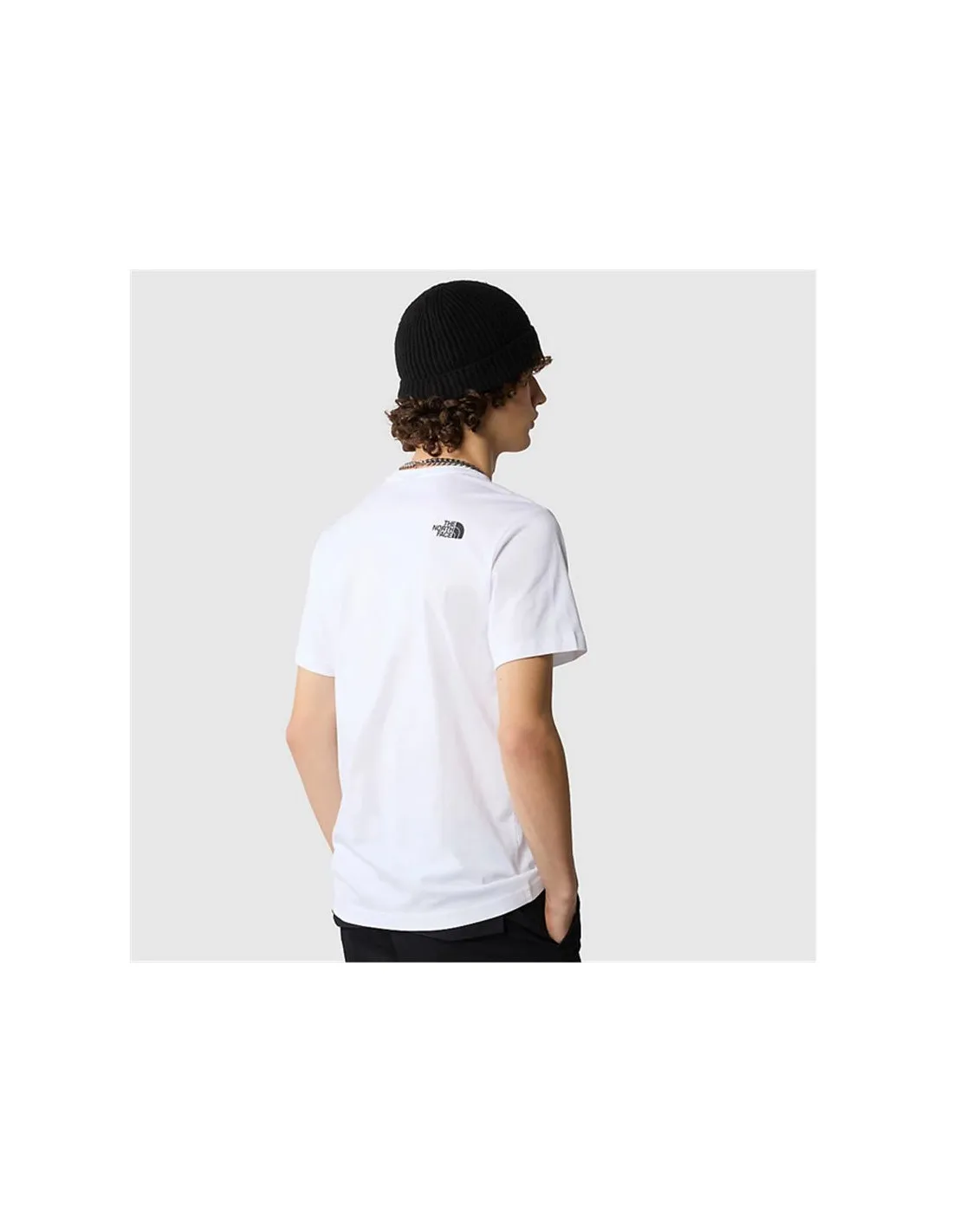 Camiseta de Montaña The North Face S/S Never Stop Exploring Hombre Blanco