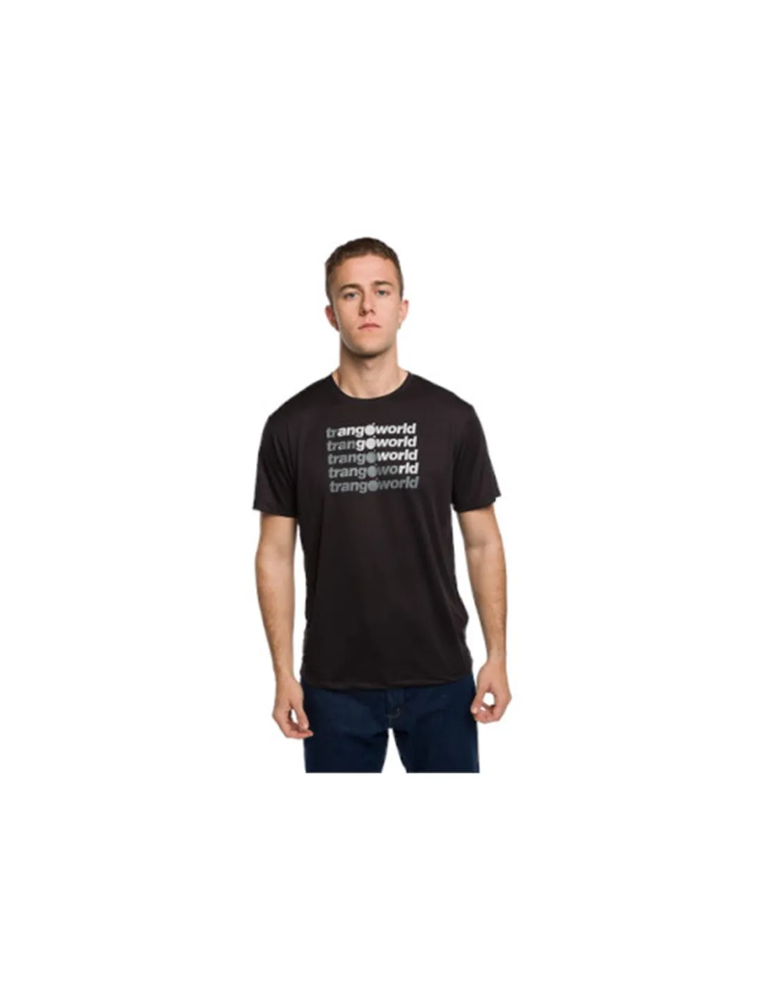 Camiseta de Montaña Trangoworld Arbas Hombre Negro