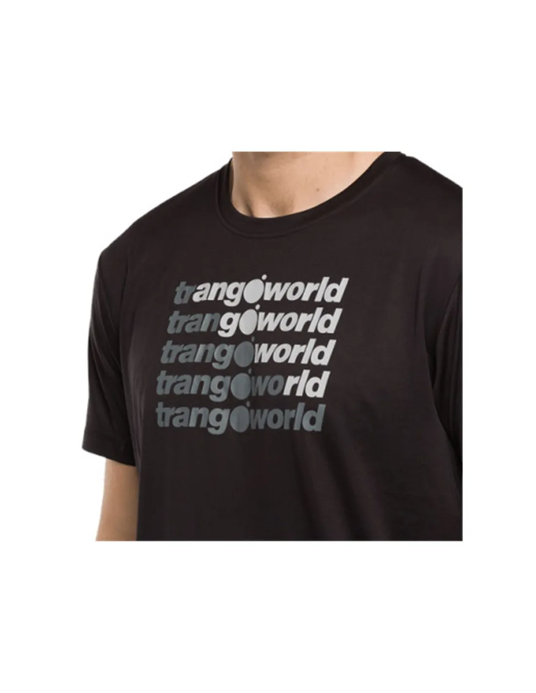 Camiseta de Montaña Trangoworld Arbas Hombre Negro