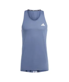 Camiseta de Running adidas Own the run 3Bandas Tank Hombre Tinado