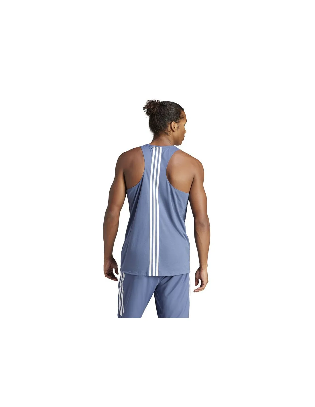 Camiseta de Running adidas Own the run 3Bandas Tank Hombre Tinado