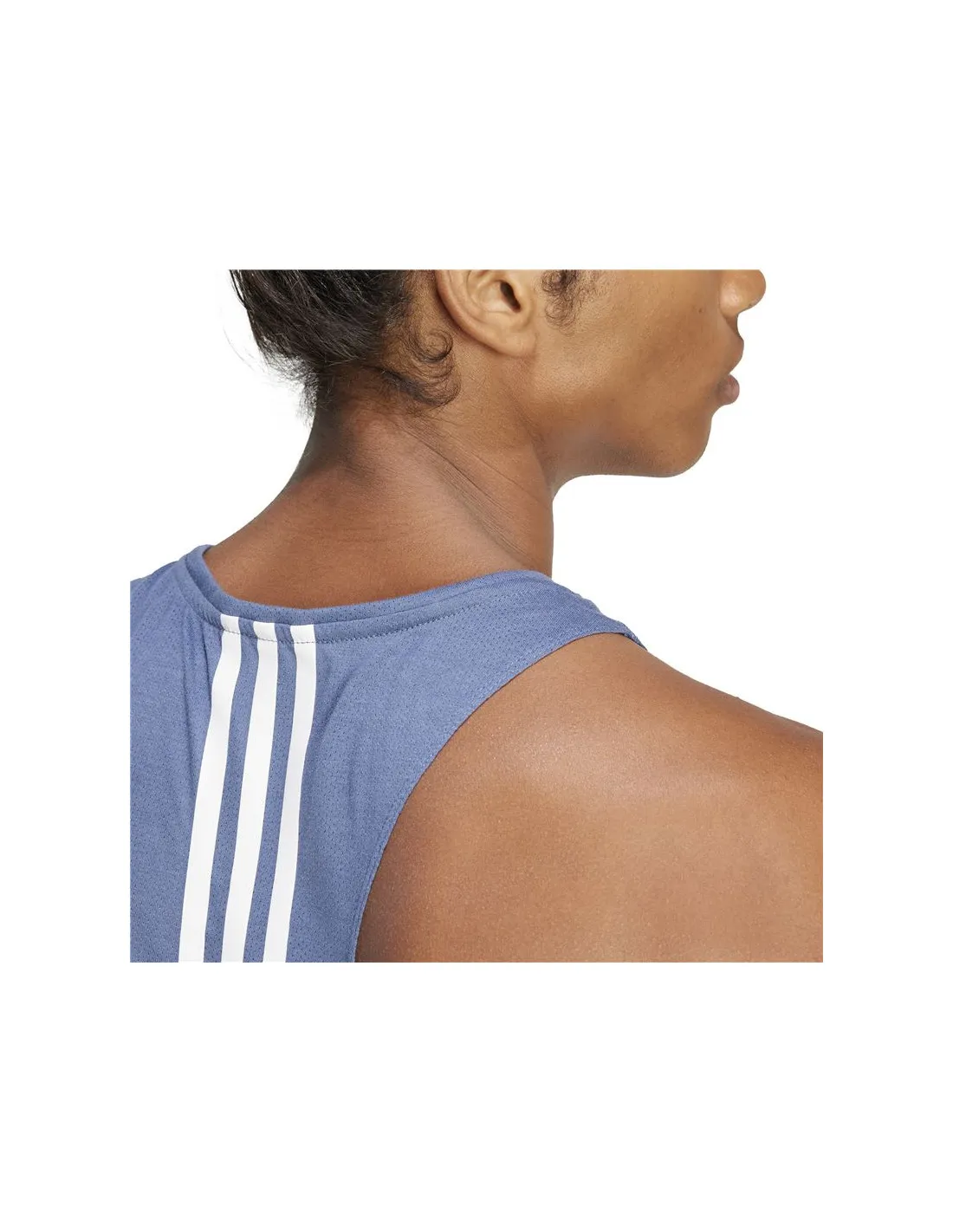 Camiseta de Running adidas Own the run 3Bandas Tank Hombre Tinado