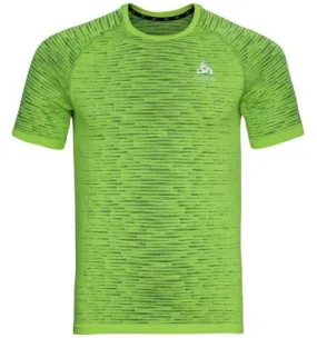 Camiseta de running Odlo Blackcomb Ceramicool (lounge lizard - space dye) Hombres