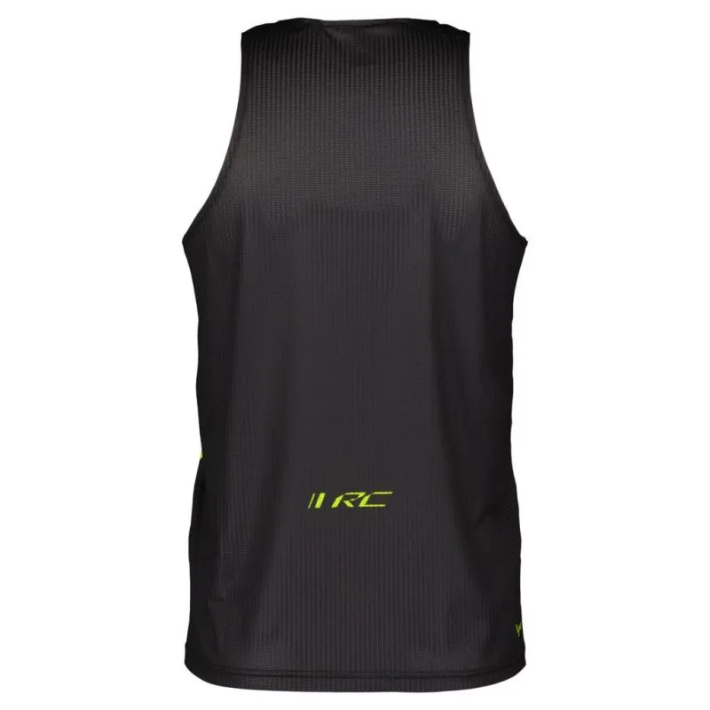 Camiseta de tirantes para hombre Scott RC Run (negro/amarillo)