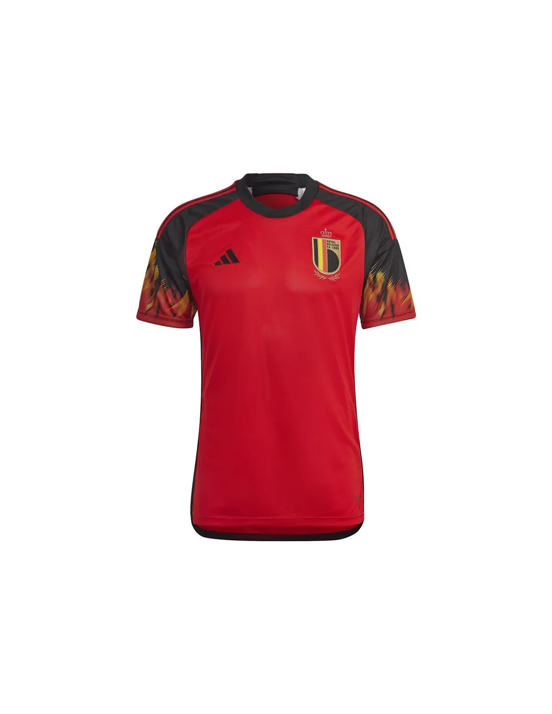 Camiseta fútbol Adidas primera equipación Bélgica 22 rojo para hombre