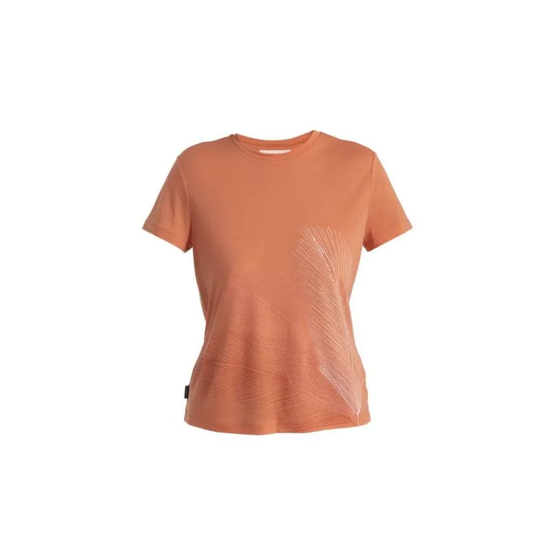 Camiseta Icebreaker Women Merino Core SS Tee Plume (EMBER)