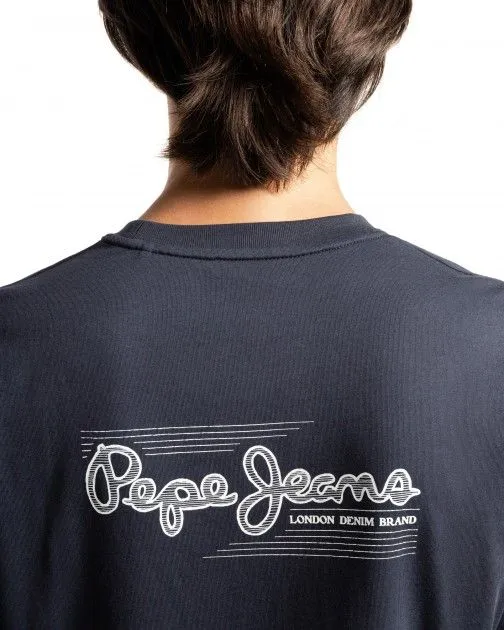 Camiseta Pepe Jeans London Single Cliford Azul