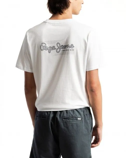 Camiseta Pepe Jeans London Single Cliford Blanco